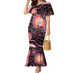 Australia NAIDOC Week Mermaid Dress Happy 50th Anniversary Pink Version