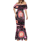 Australia NAIDOC Week Mermaid Dress Happy 50th Anniversary Pink Version
