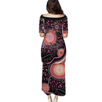 Australia NAIDOC Week Puletasi Happy 50th Anniversary Pink Version