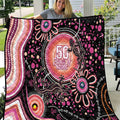 Australia NAIDOC Week Quilt Happy 50th Anniversary Pink Version