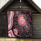 Australia NAIDOC Week Quilt Happy 50th Anniversary Pink Version
