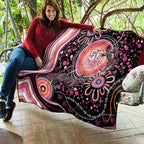 Australia NAIDOC Week Quilt Happy 50th Anniversary Pink Version