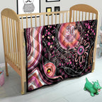 Australia NAIDOC Week Quilt Happy 50th Anniversary Pink Version
