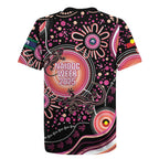 Australia NAIDOC Week Rugby Jersey Happy 50th Anniversary Pink Version