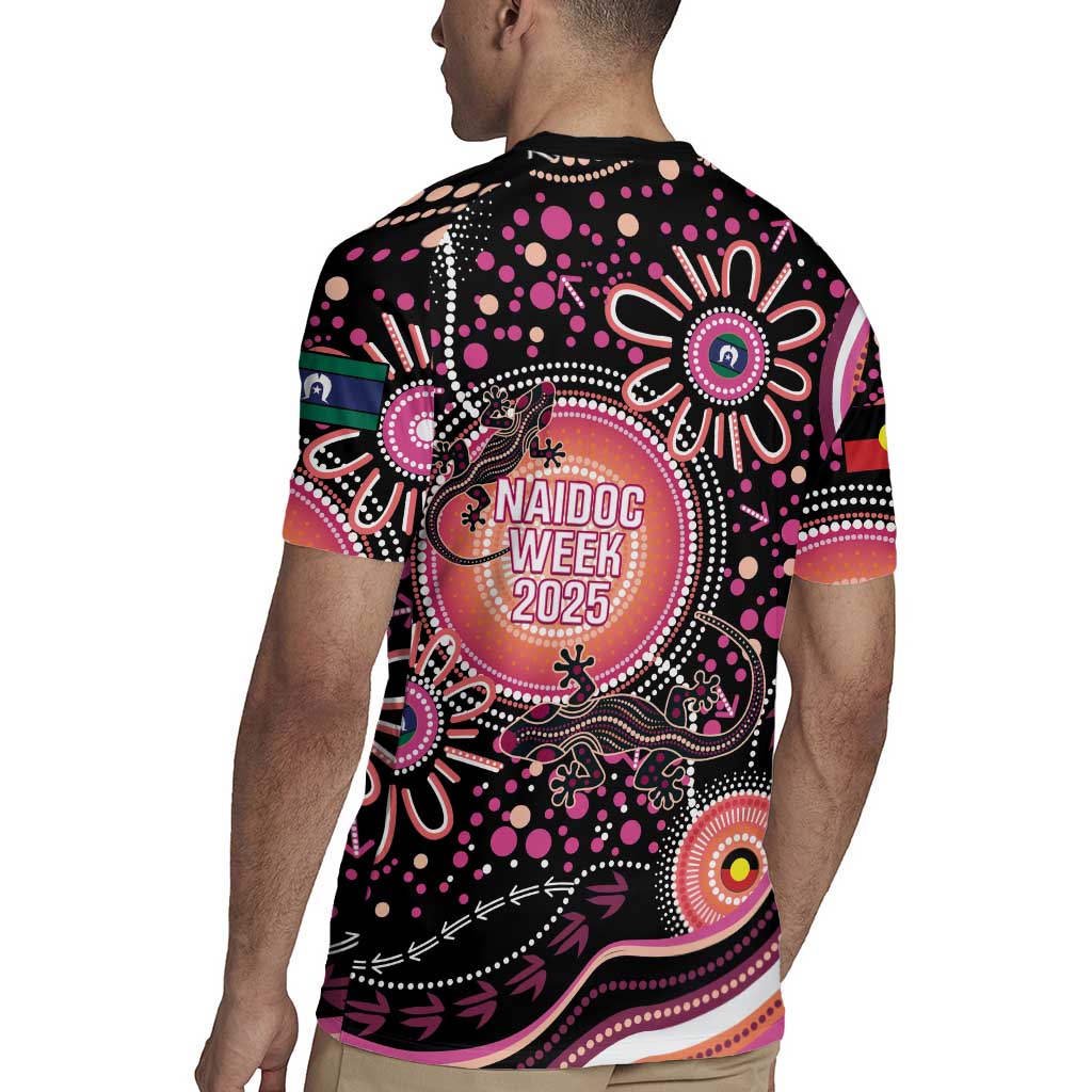 Australia NAIDOC Week Rugby Jersey Happy 50th Anniversary Pink Version