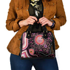 Australia NAIDOC Week Shoulder Handbag Happy 50th Anniversary Pink Version