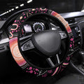 Australia NAIDOC Week Steering Wheel Cover Happy 50th Anniversary Pink Version
