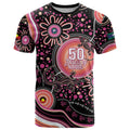 Australia NAIDOC Week T Shirt Happy 50th Anniversary Pink Version