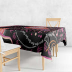 Australia NAIDOC Week Tablecloth Happy 50th Anniversary Pink Version