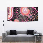 Australia NAIDOC Week Tapestry Happy 50th Anniversary Pink Version