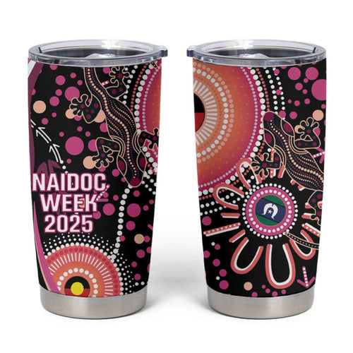 Australia NAIDOC Week Tumbler Cup Happy 50th Anniversary Pink Version