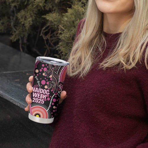 Australia NAIDOC Week Tumbler Cup Happy 50th Anniversary Pink Version