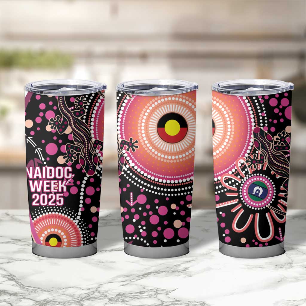 Australia NAIDOC Week Tumbler Cup Happy 50th Anniversary Pink Version