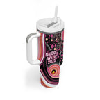 Australia NAIDOC Week Tumbler With Handle Happy 50th Anniversary Pink Version