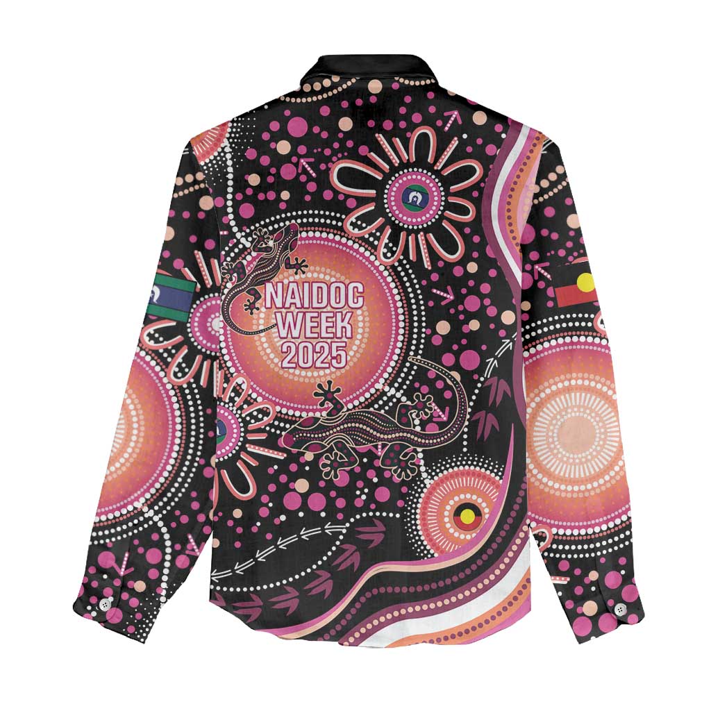 Australia NAIDOC Week Women Casual Shirt Happy 50th Anniversary Pink Version