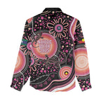 Australia NAIDOC Week Women Casual Shirt Happy 50th Anniversary Pink Version