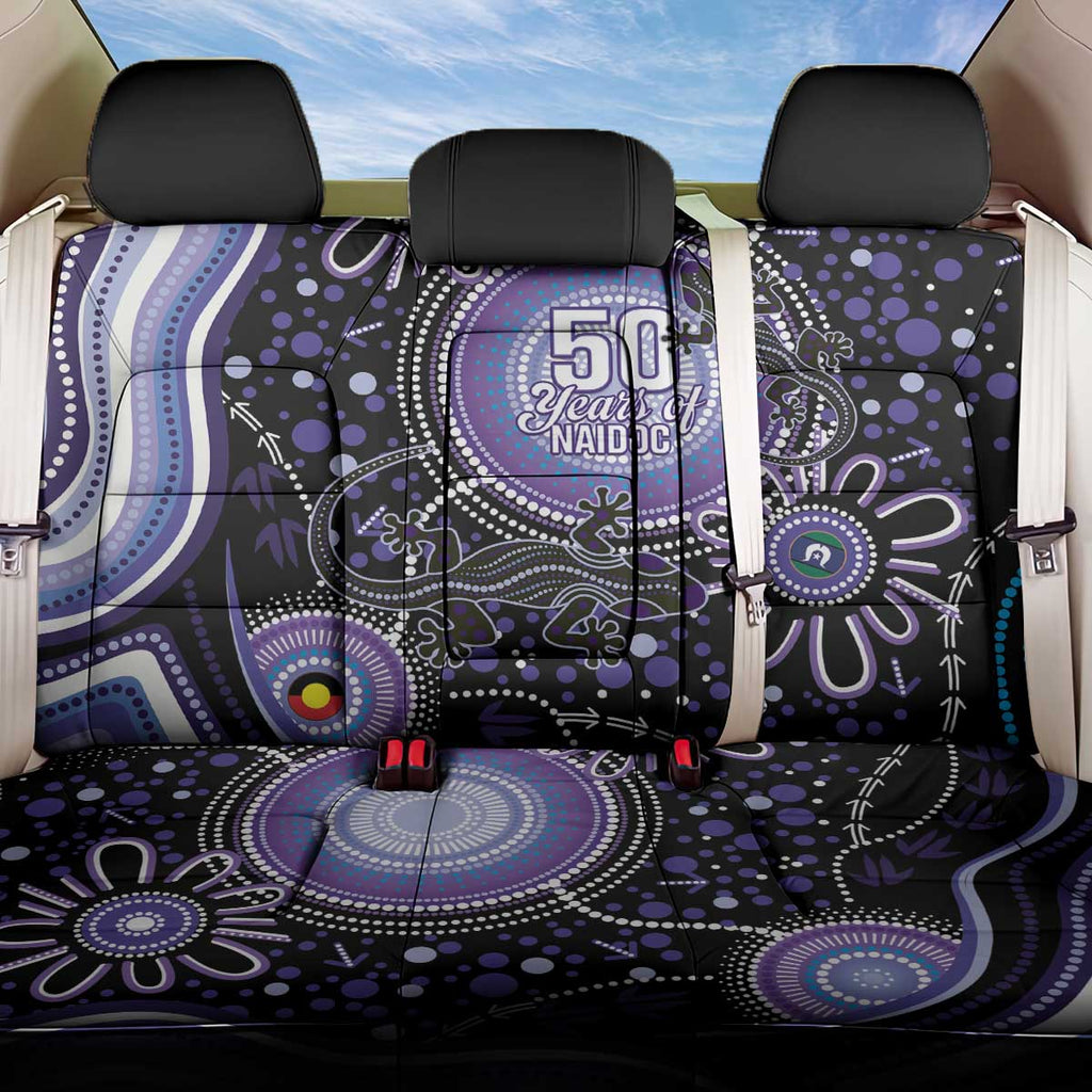 Australia NAIDOC Week Back Car Seat Cover Happy 50th Anniversary Purple Version