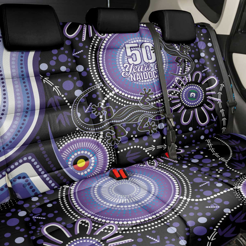 Australia NAIDOC Week Back Car Seat Cover Happy 50th Anniversary Purple Version