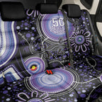 Australia NAIDOC Week Back Car Seat Cover Happy 50th Anniversary Purple Version