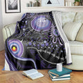 Australia NAIDOC Week Blanket Happy 50th Anniversary Purple Version