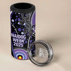 Australia NAIDOC Week 4 in 1 Can Cooler Tumbler Happy 50th Anniversary Purple Version