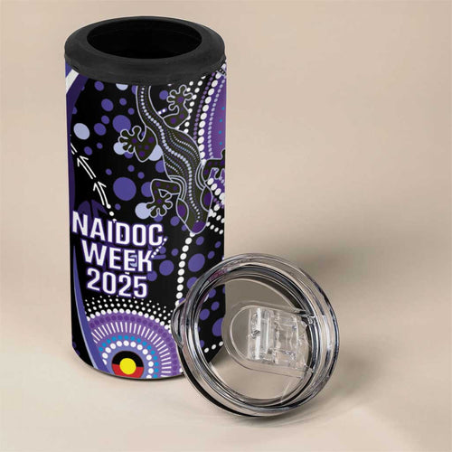 Australia NAIDOC Week 4 in 1 Can Cooler Tumbler Happy 50th Anniversary Purple Version