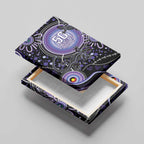 Australia NAIDOC Week Canvas Wall Art Happy 50th Anniversary Purple Version