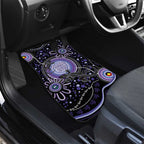 Australia NAIDOC Week Car Mats Happy 50th Anniversary Purple Version