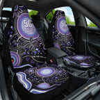 Australia NAIDOC Week Car Seat Cover Happy 50th Anniversary Purple Version