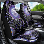 Australia NAIDOC Week Car Seat Cover Happy 50th Anniversary Purple Version