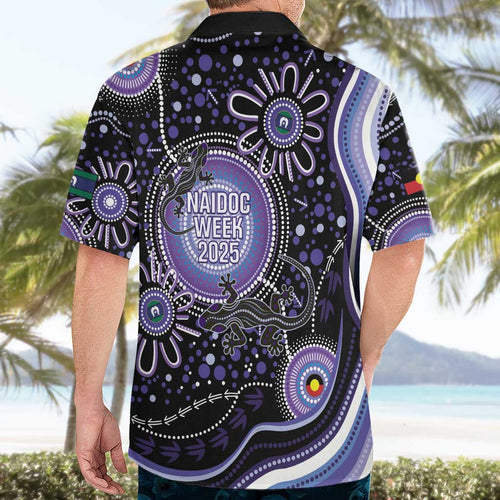 Australia NAIDOC Week Hawaiian Shirt Happy 50th Anniversary Purple Version