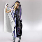 Australia NAIDOC Week Hooded Blanket Happy 50th Anniversary Purple Version