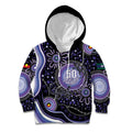 Australia NAIDOC Week Kid Hoodie Happy 50th Anniversary Purple Version