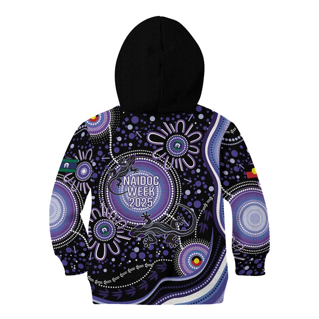 Australia NAIDOC Week Kid Hoodie Happy 50th Anniversary Purple Version