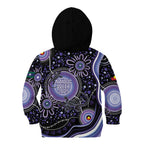 Australia NAIDOC Week Kid Hoodie Happy 50th Anniversary Purple Version