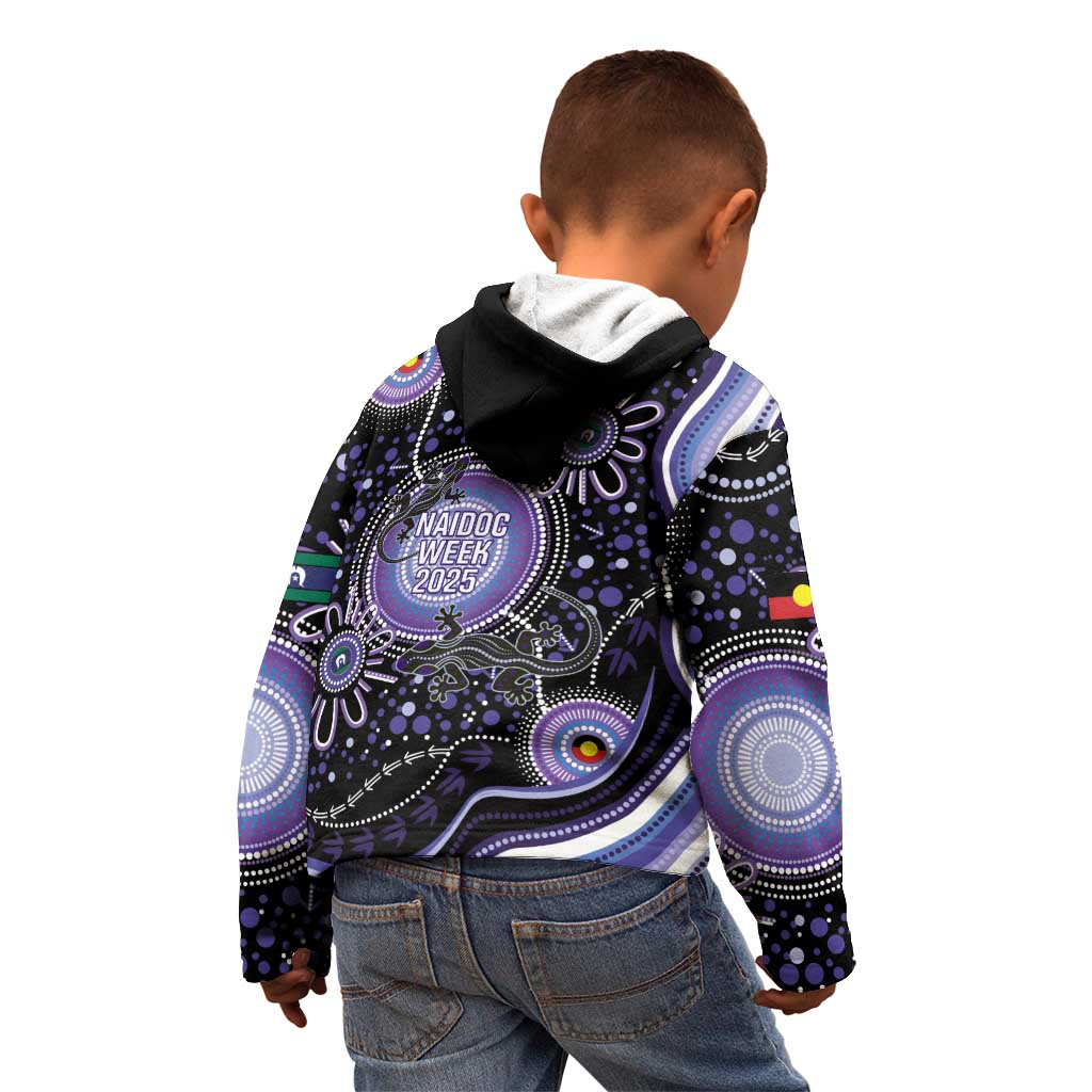 Australia NAIDOC Week Kid Hoodie Happy 50th Anniversary Purple Version