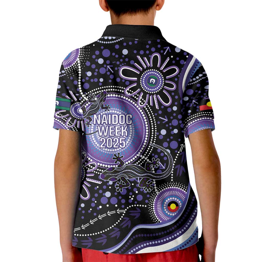 Australia NAIDOC Week Kid Polo Shirt Happy 50th Anniversary Purple Version