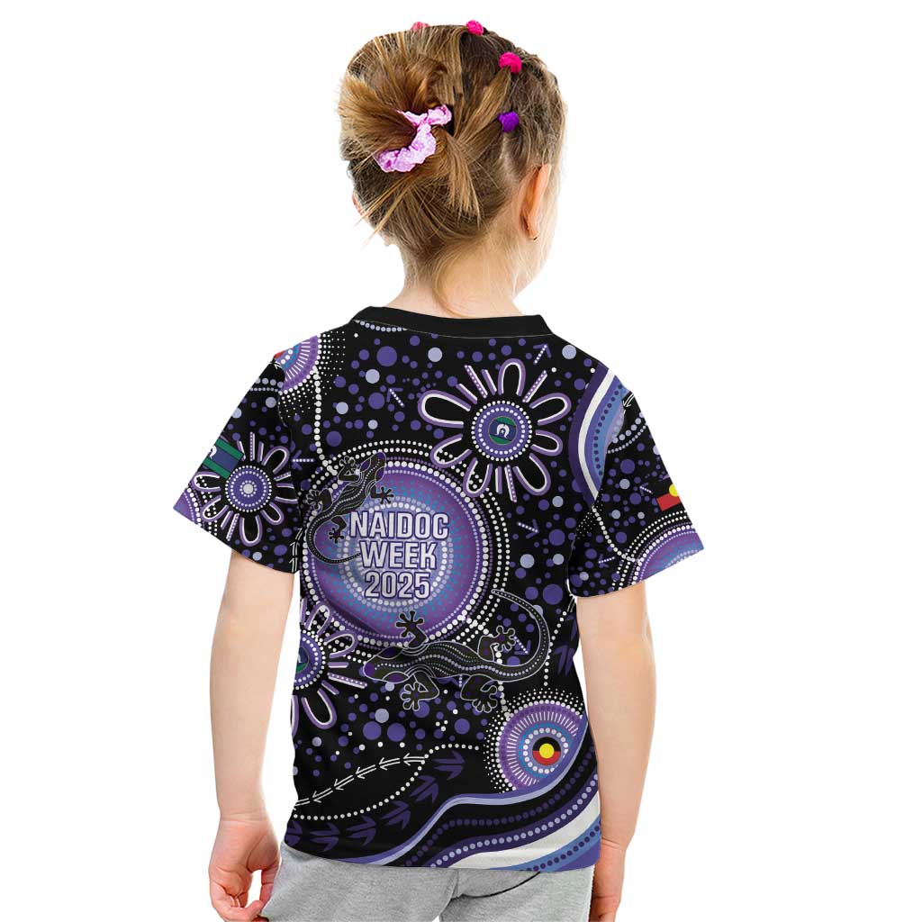 Australia NAIDOC Week Kid T Shirt Happy 50th Anniversary Purple Version
