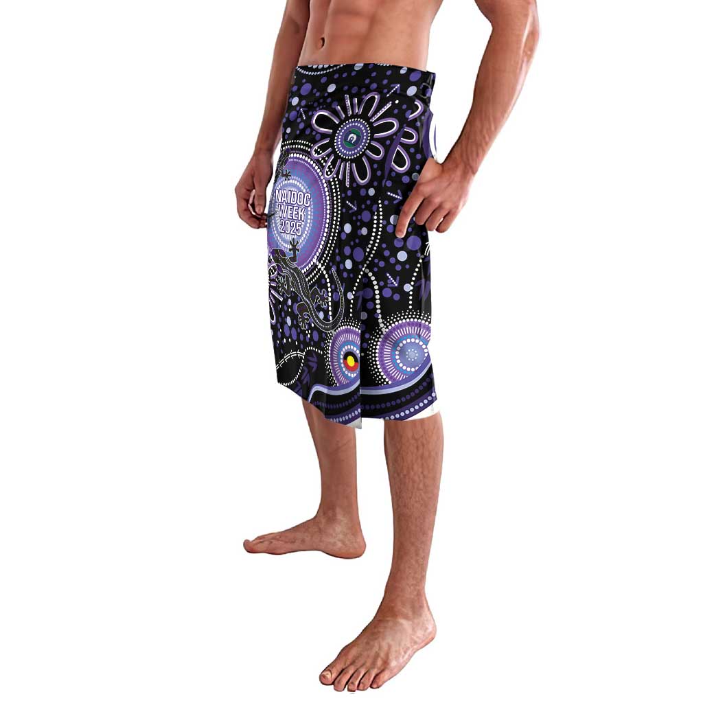 Australia NAIDOC Week Lavalava Happy 50th Anniversary Purple Version