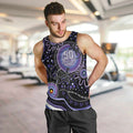 Australia NAIDOC Week Men Tank Top Happy 50th Anniversary Purple Version