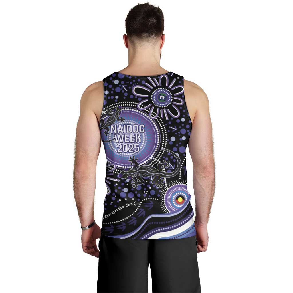 Australia NAIDOC Week Men Tank Top Happy 50th Anniversary Purple Version