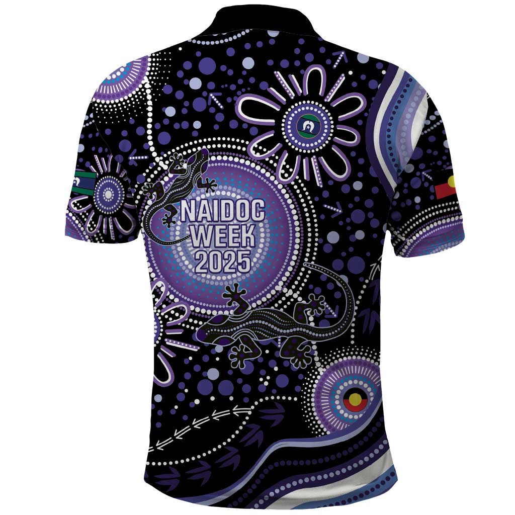 Australia NAIDOC Week Polo Shirt Happy 50th Anniversary Purple Version