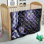Australia NAIDOC Week Quilt Happy 50th Anniversary Purple Version