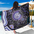 Australia NAIDOC Week Sarong Happy 50th Anniversary Purple Version