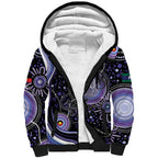 Australia NAIDOC Week Sherpa Hoodie Happy 50th Anniversary Purple Version