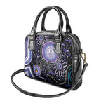 Australia NAIDOC Week Shoulder Handbag Happy 50th Anniversary Purple Version
