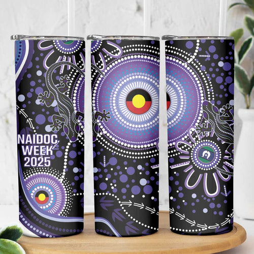 Australia NAIDOC Week Skinny Tumbler Happy 50th Anniversary Purple Version