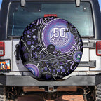 Australia NAIDOC Week Spare Tire Cover Happy 50th Anniversary Purple Version