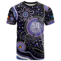 Australia NAIDOC Week T Shirt Happy 50th Anniversary Purple Version
