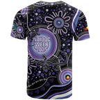 Australia NAIDOC Week T Shirt Happy 50th Anniversary Purple Version